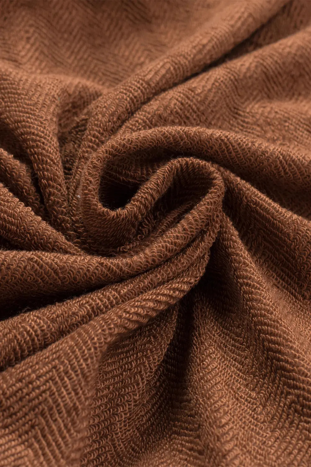 Grey Contrast Flap Pockets Relaxed Shacket - eAura