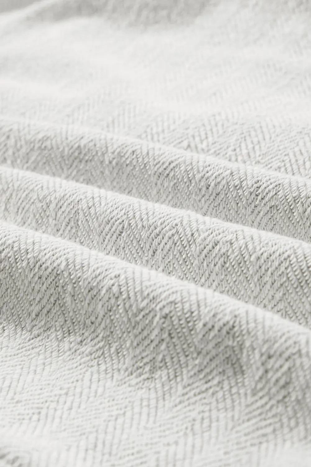 Grey Contrast Flap Pockets Relaxed Shacket - eAura