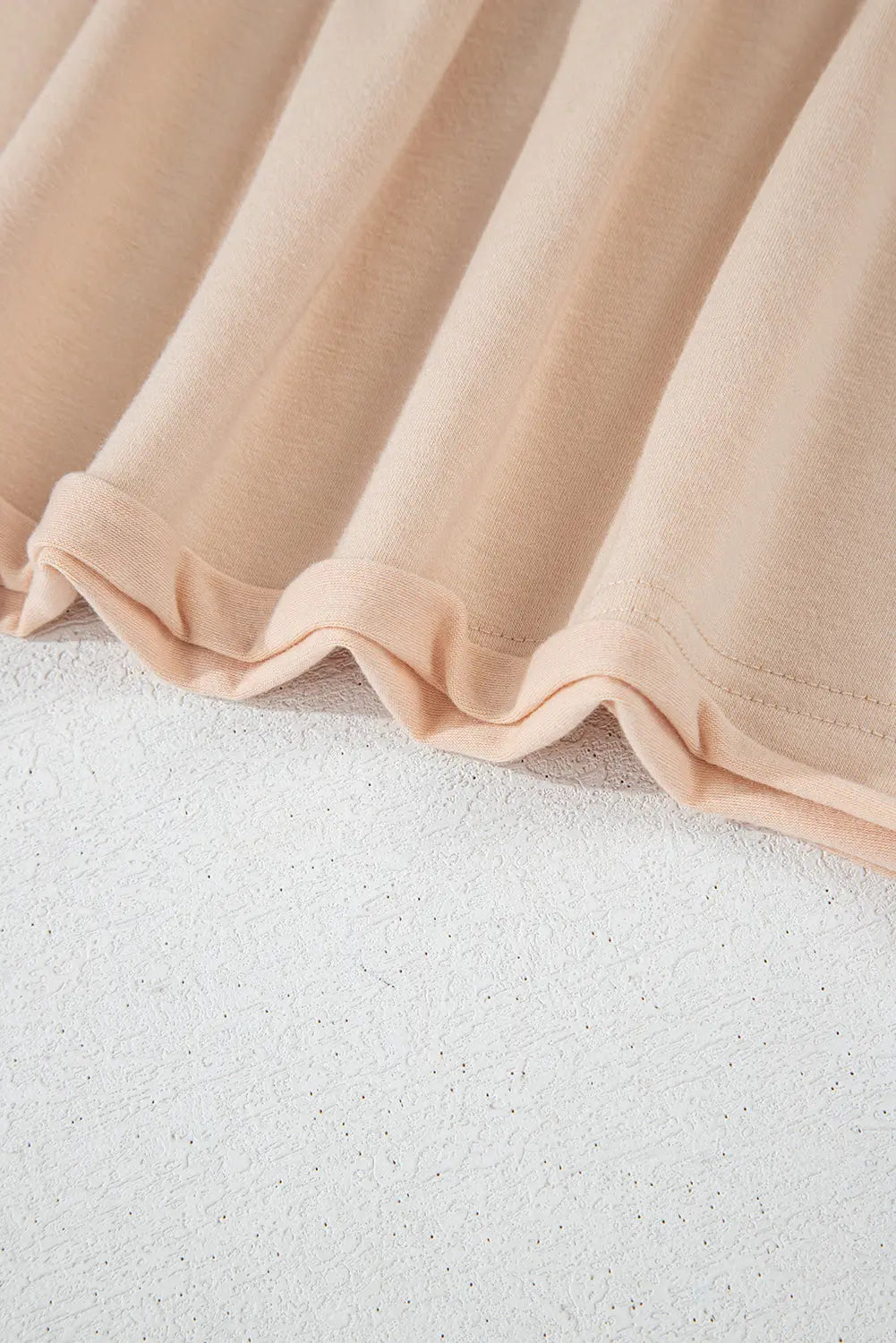 Jet Stream Palm Leaves Polka Dot Puff Sleeve Patchwork V Neck Loose Blouse eAura