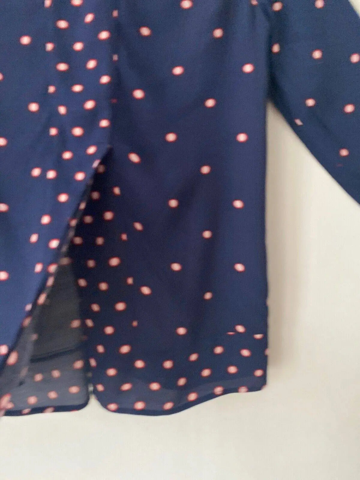 Joules Leah Woven Printed in French Navy Blouse Size 6 - BB Fashion Outlet