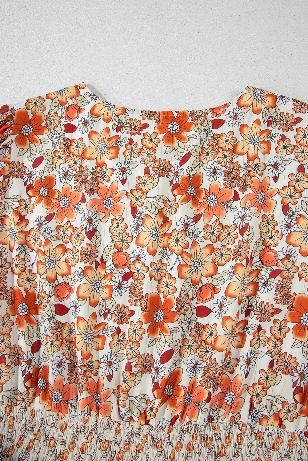 Khaki Plus Size Floral Tiered Ruffle Maxi Dress Beagle Boutique Fashion Outlet