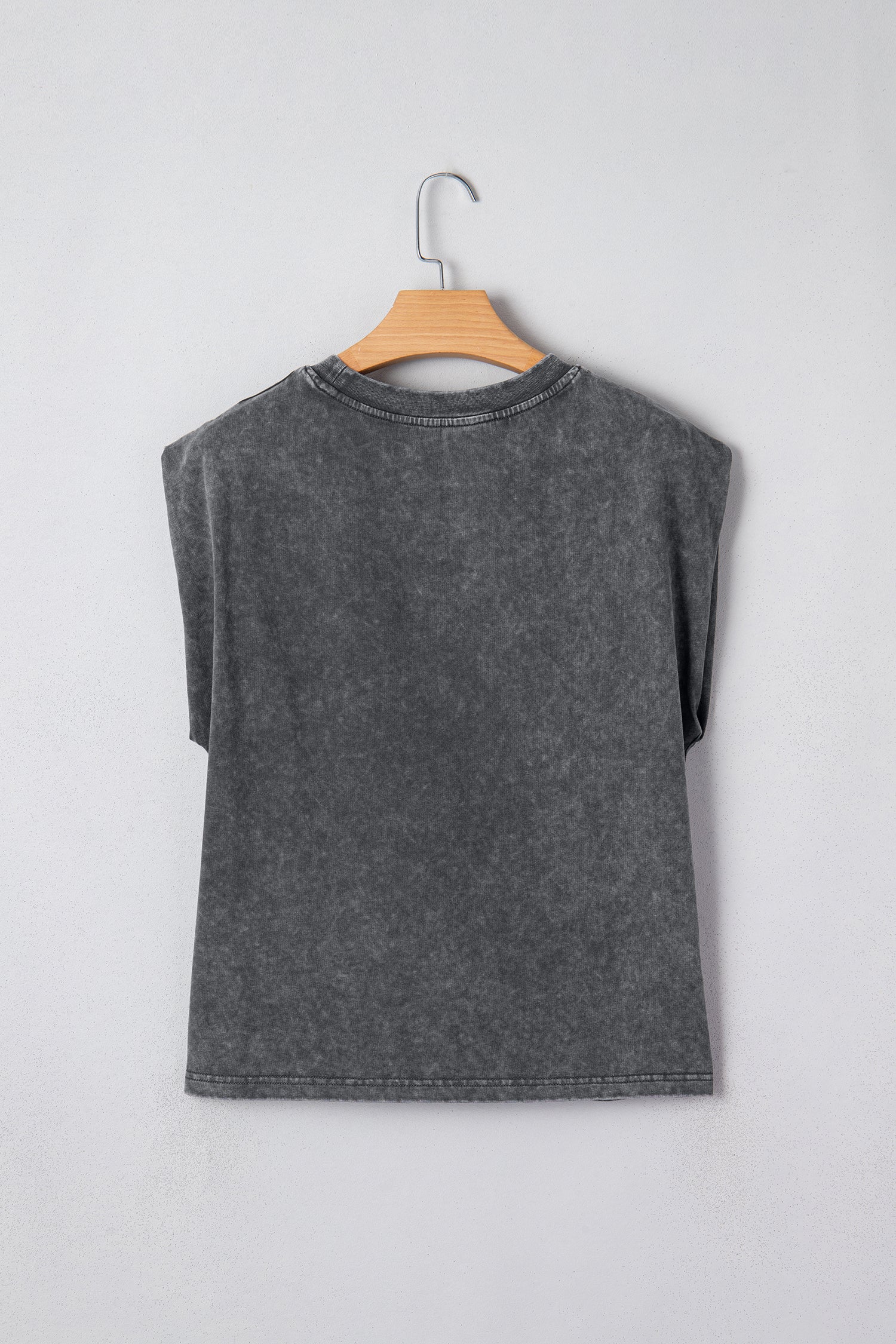 Cowboy & Beer Western Graphic Mineral Wash Tank Top - Tops/Tops Tees