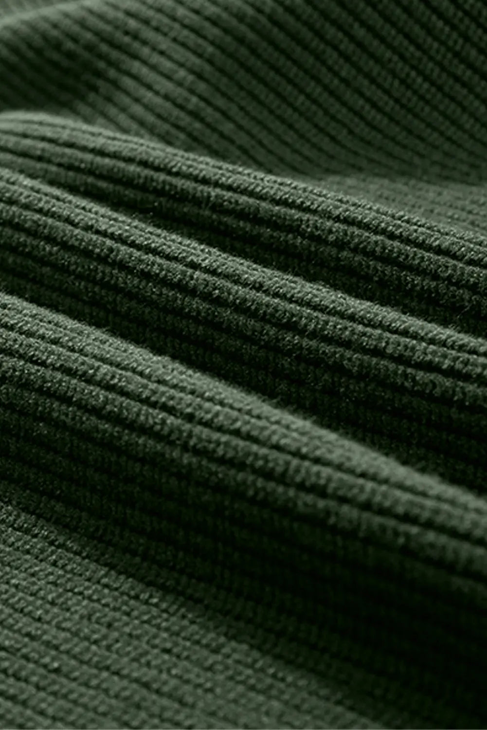 Lantern Sleeve V-Neck Knot Back Sweater - eAura