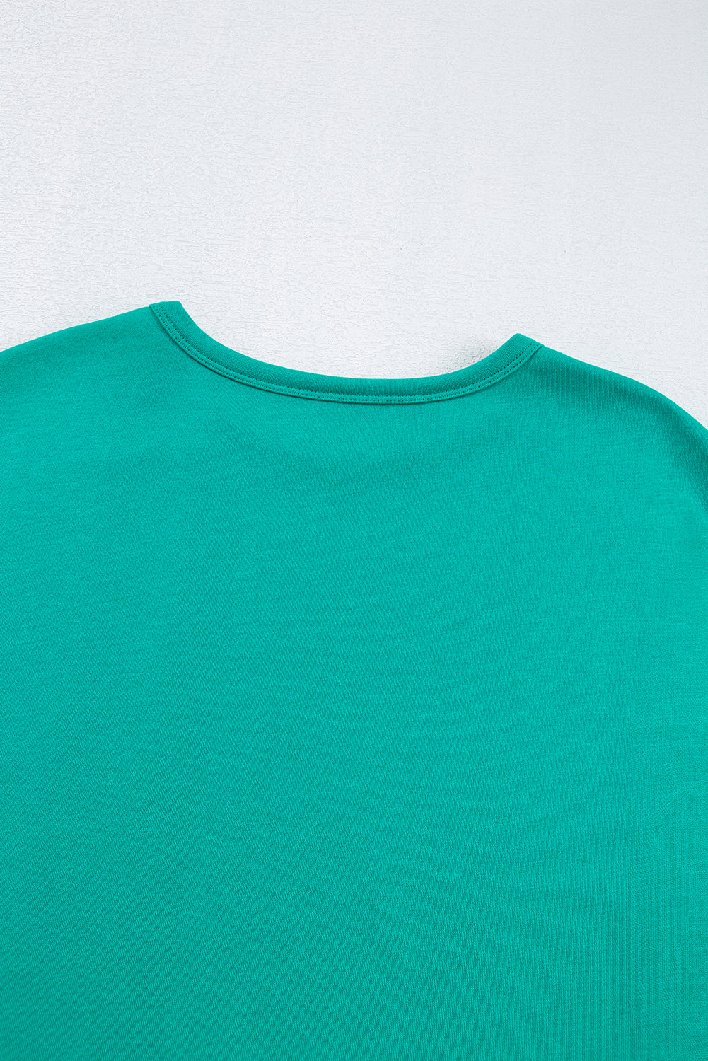 Lapis Solid Colour Mineral Wash Pullover Top and Cargo Trousers Set - eAura