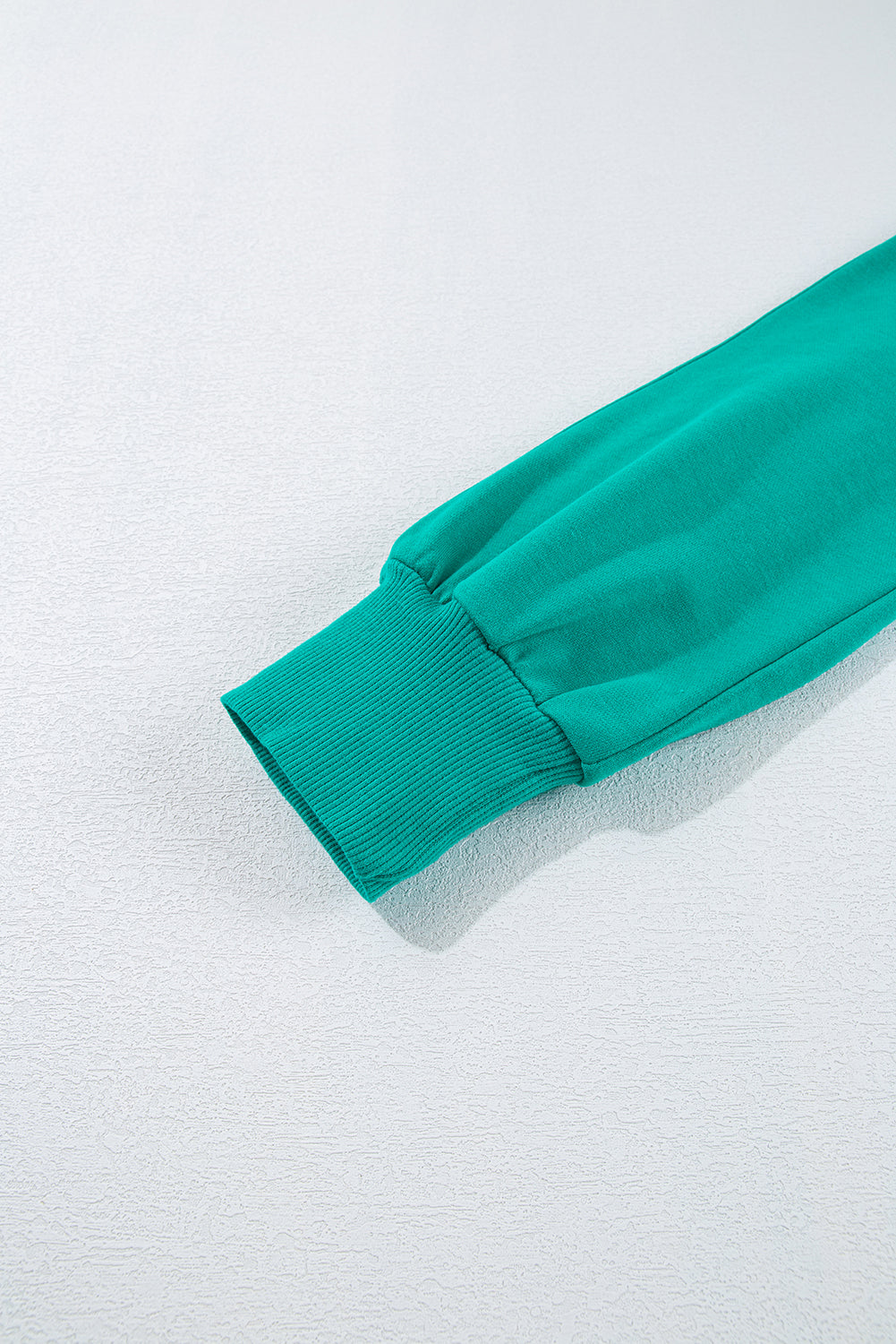 Lapis Solid Colour Mineral Wash Pullover Top and Cargo Trousers Set - eAura