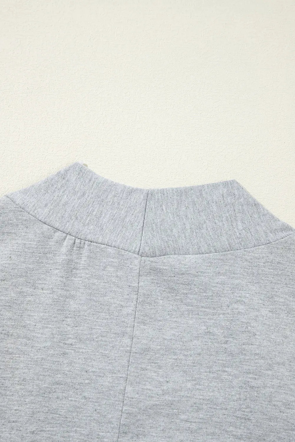 Light Grey Split Long Cardigan and Skinny Trousers Lounge Set eAura