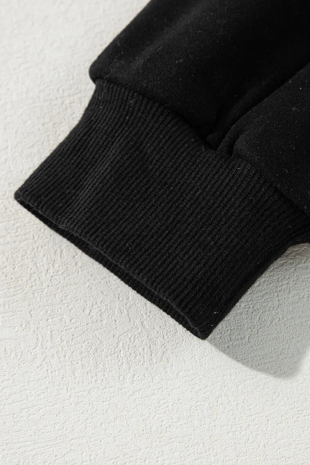 Mineral Red Two Tone Patchwork Drop Shoulder Pullover Sweatshirt - eAura