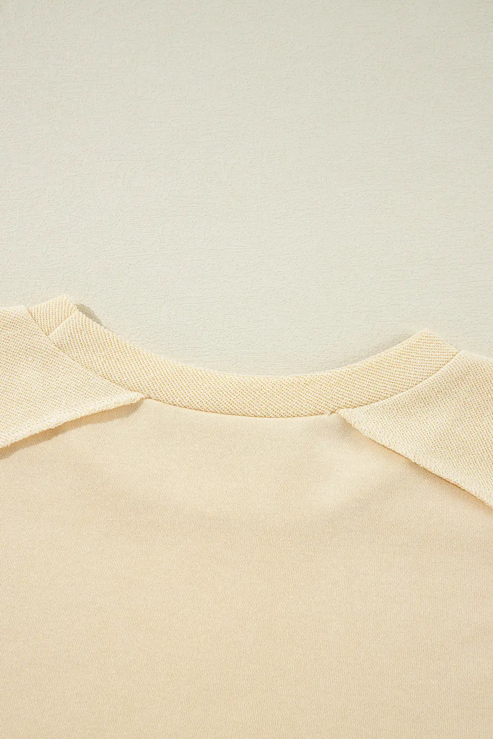 Mint Green Splicing Round Neck Pullover Sweatshirt Beagle Boutique Fashion Outlet