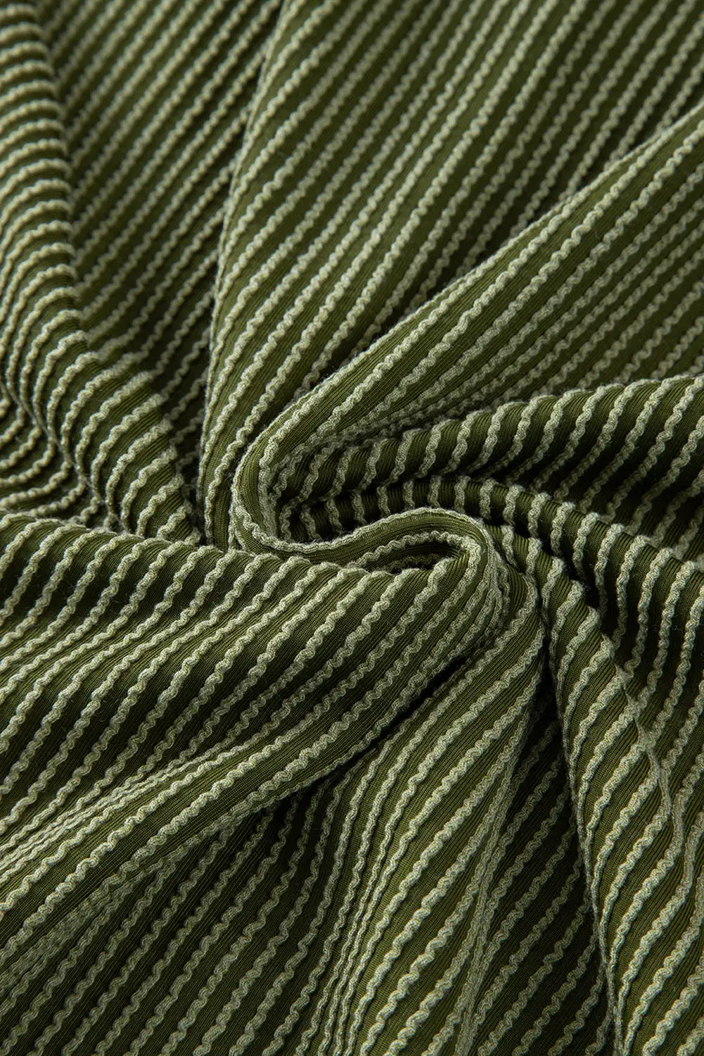 Moss Green Corduroy Buttons Placket Drop Shoulder Collared Shift Dress Beagle Boutique Fashion Outlet