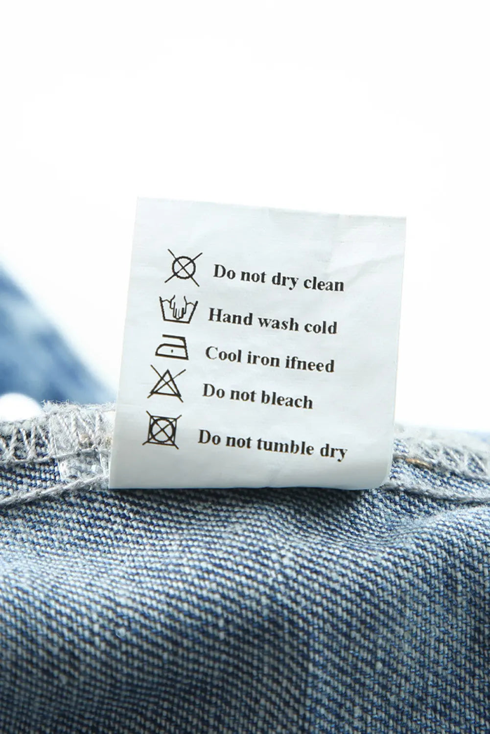 Multicolour Aztec Print Frayed Hem Denim Jacket - eAura