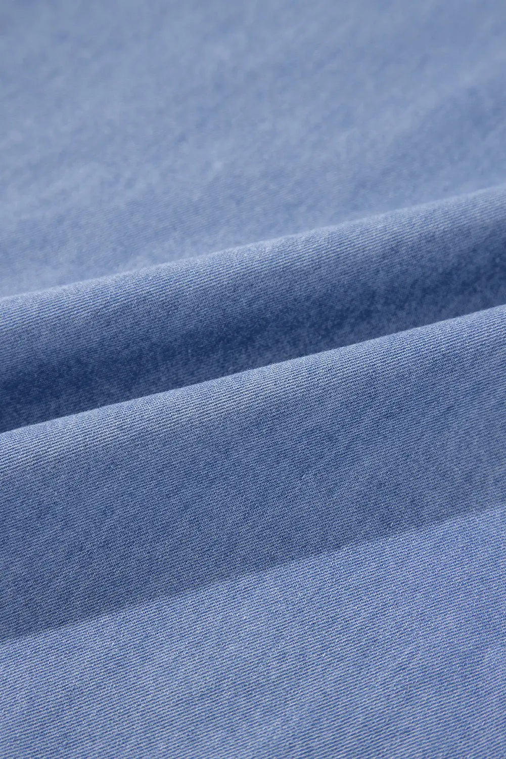 Myosotis Chambray Deep V Neck Bracelet Sleeve Maxi Dress - eAura