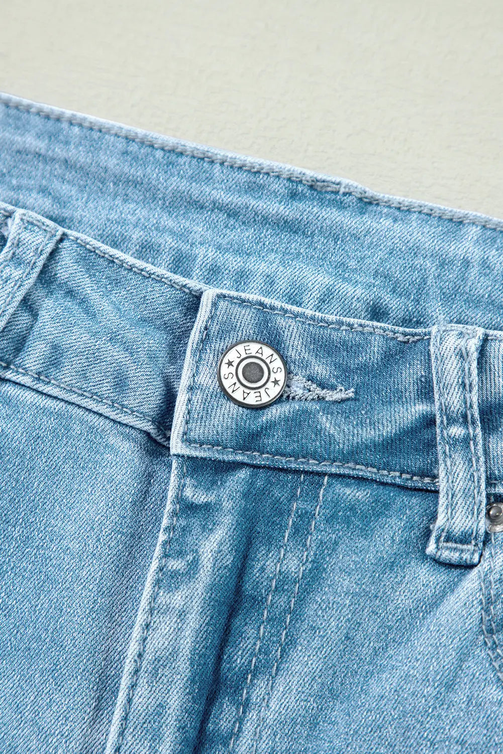 Myosotis High Rise Shift Slit Leg Straight Jeans - eAura