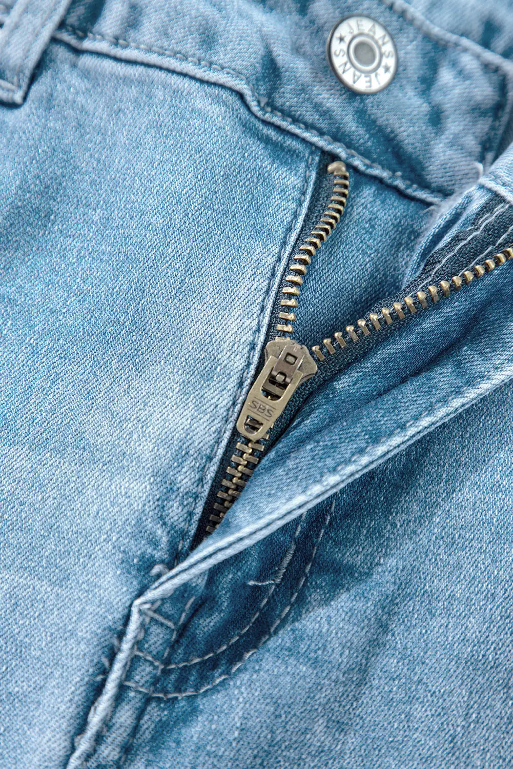 Myosotis High Rise Shift Slit Leg Straight Jeans - eAura