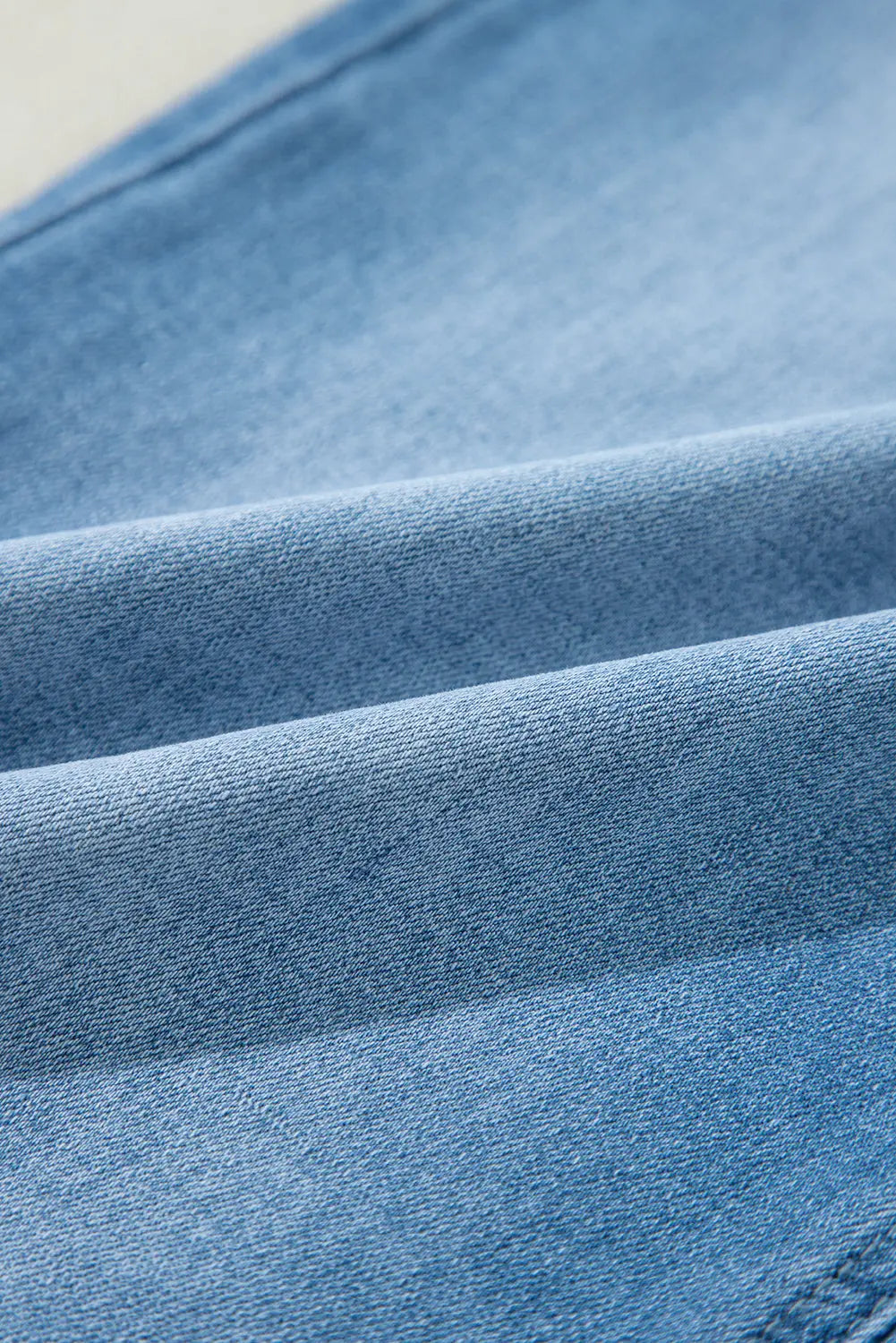 Myosotis High Rise Shift Slit Leg Straight Jeans - eAura