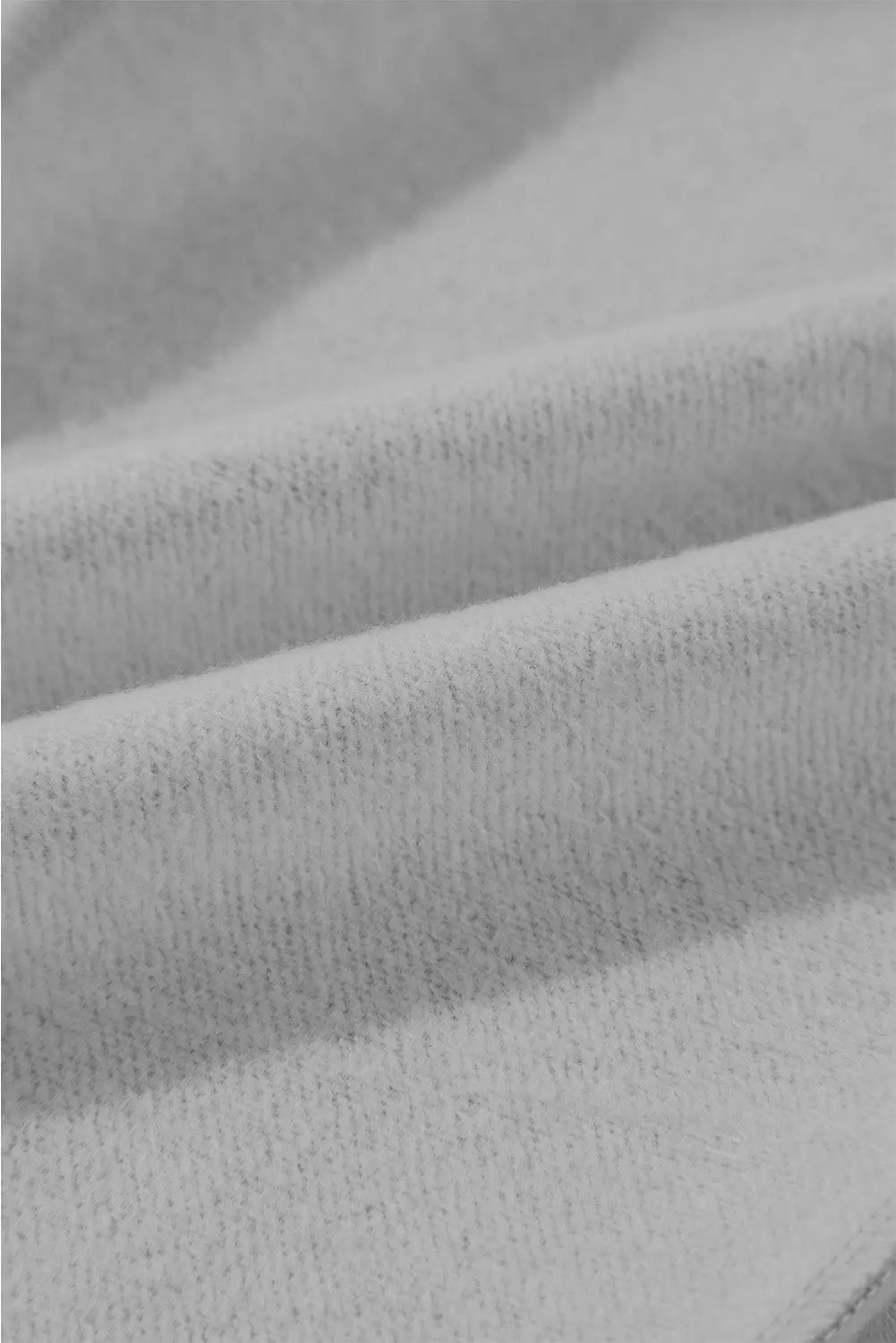 Navy Blue Solid Color Fleece Lined Drawstring Waist Casual Pants - eAura