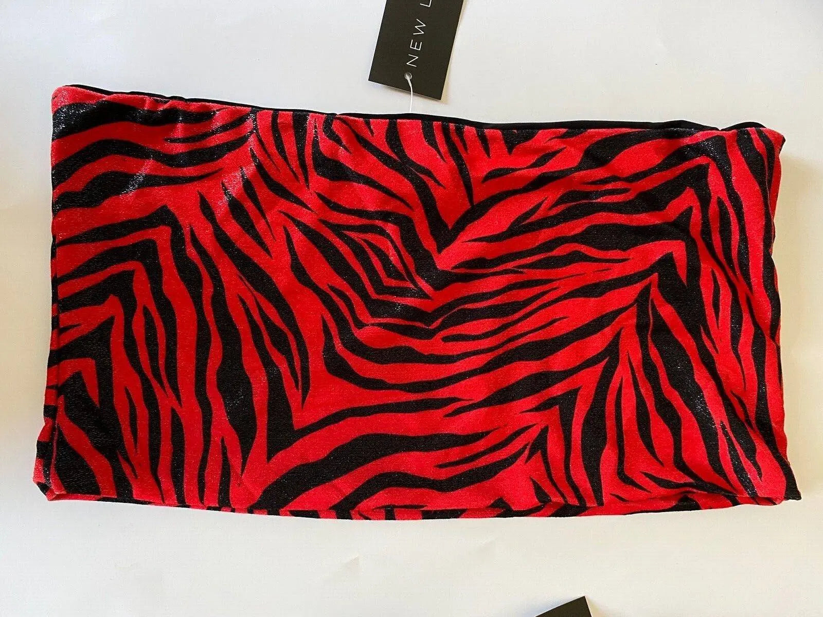 New Look Boob Tube Zebra or Snake Print Sizes 6, 8, 12, 16, 18 - BB Fashion Outlet