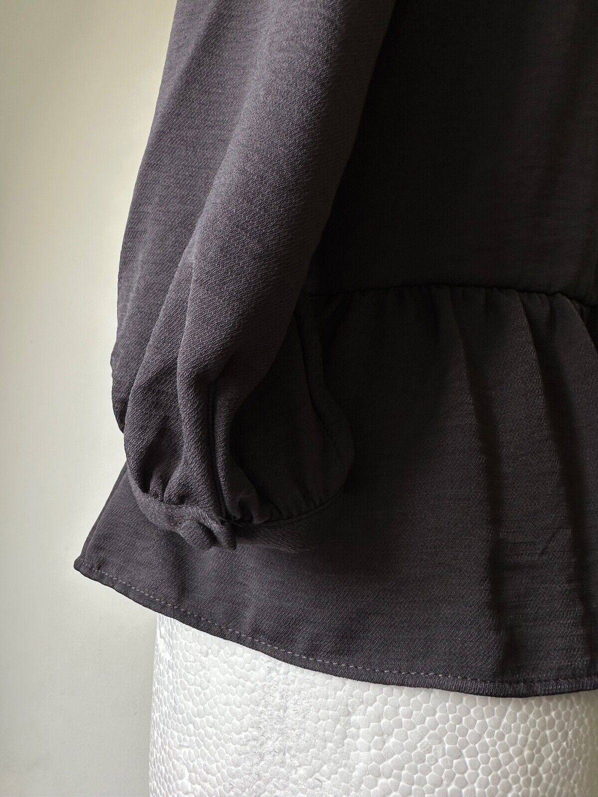 New Look Peplum Blouse Sizes 8 10 12 14 16 Grey or Yellow - BB Fashion Outlet