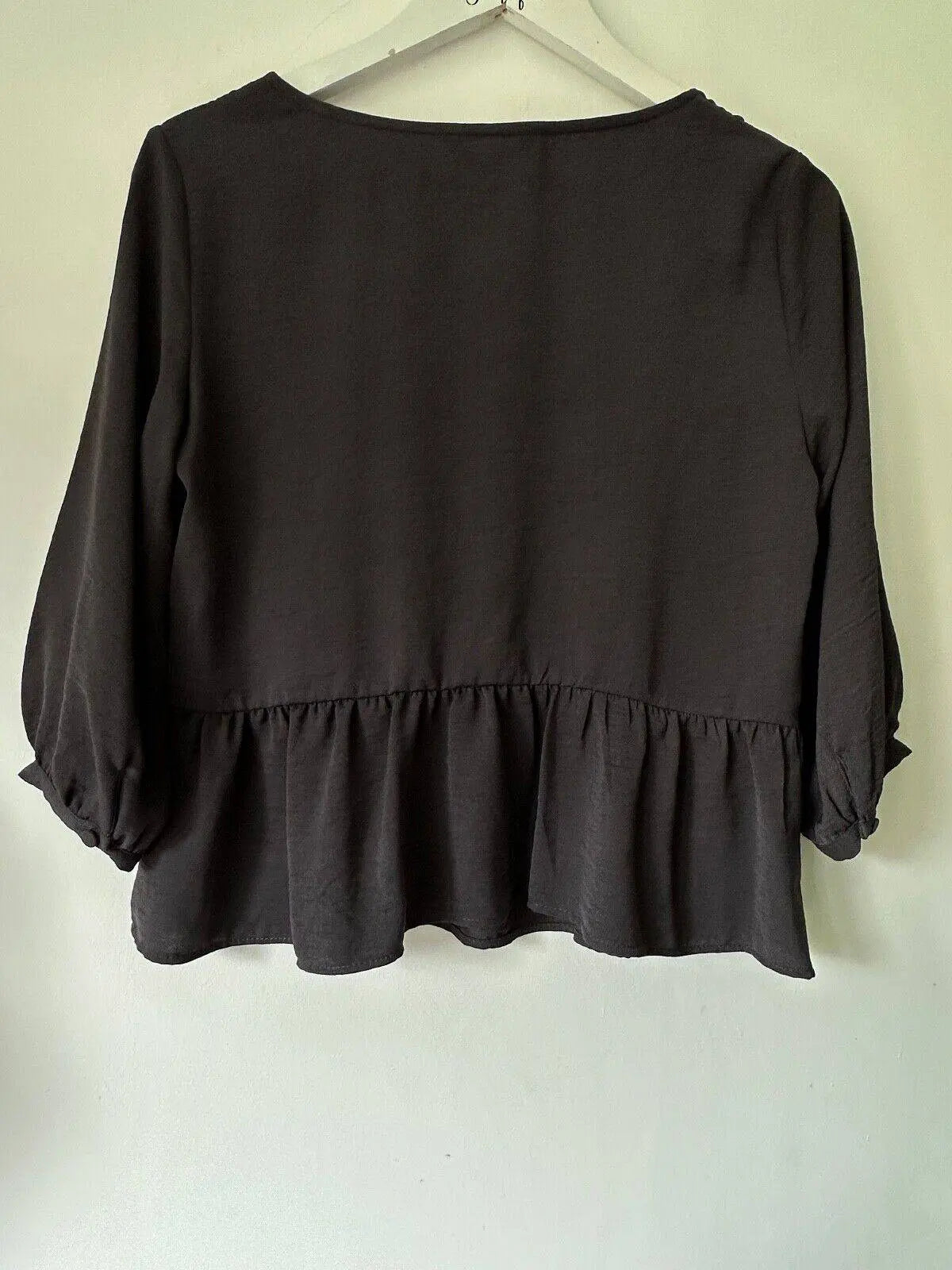 New Look Peplum Blouse Sizes 8 10 12 14 16 Grey or Yellow - BB Fashion Outlet