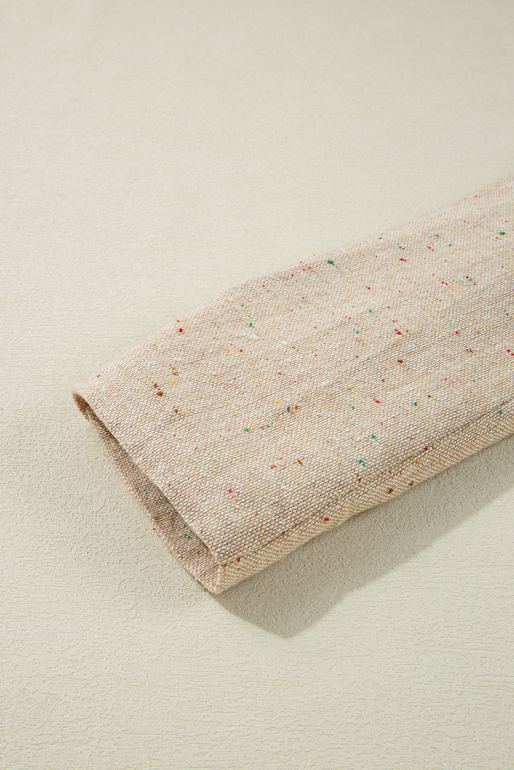 Oatmeal Single Breasted Elegant Suit Jacket - eAura