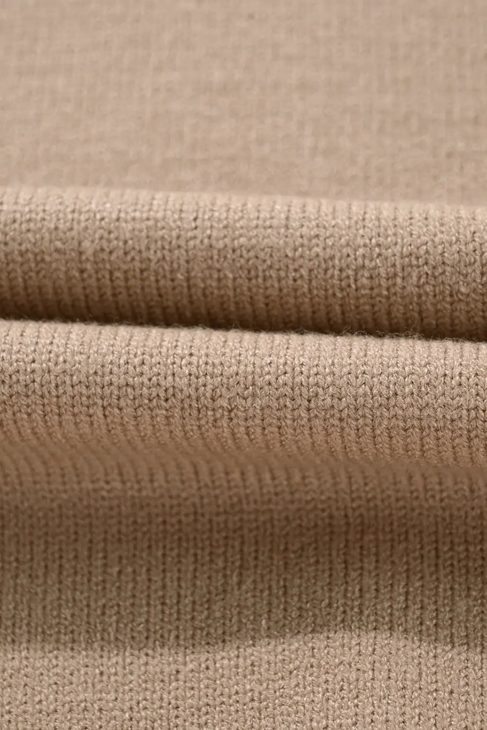 Parchment Colorblock Striped Trim Drop Shoulder Sweater - eAura