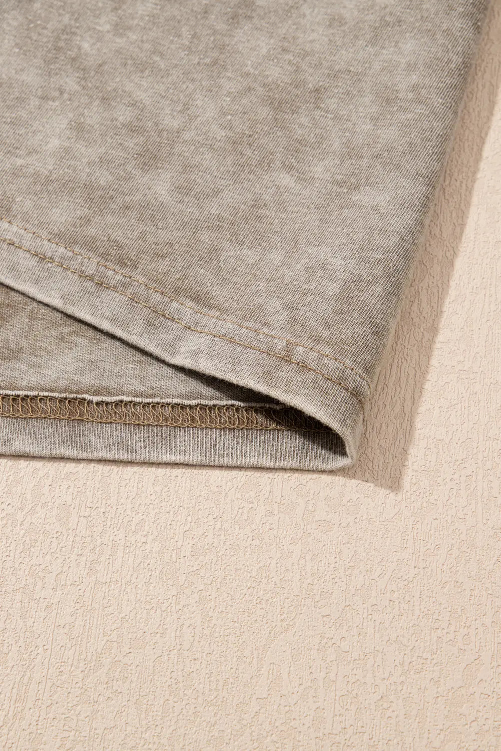 Parchment Mineral Washed FREE BIRD America Letter Graphic T-Shirt - eAura