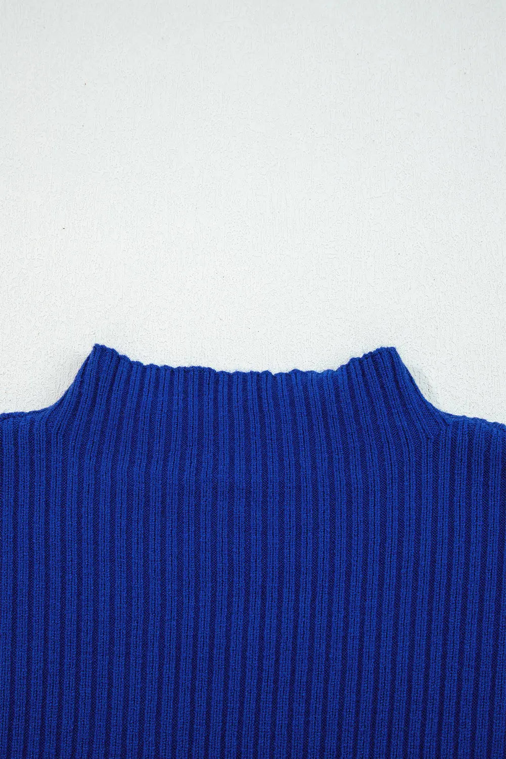 Patch Pocket Ribbed Knit Short Sleeve Sweater - eAura