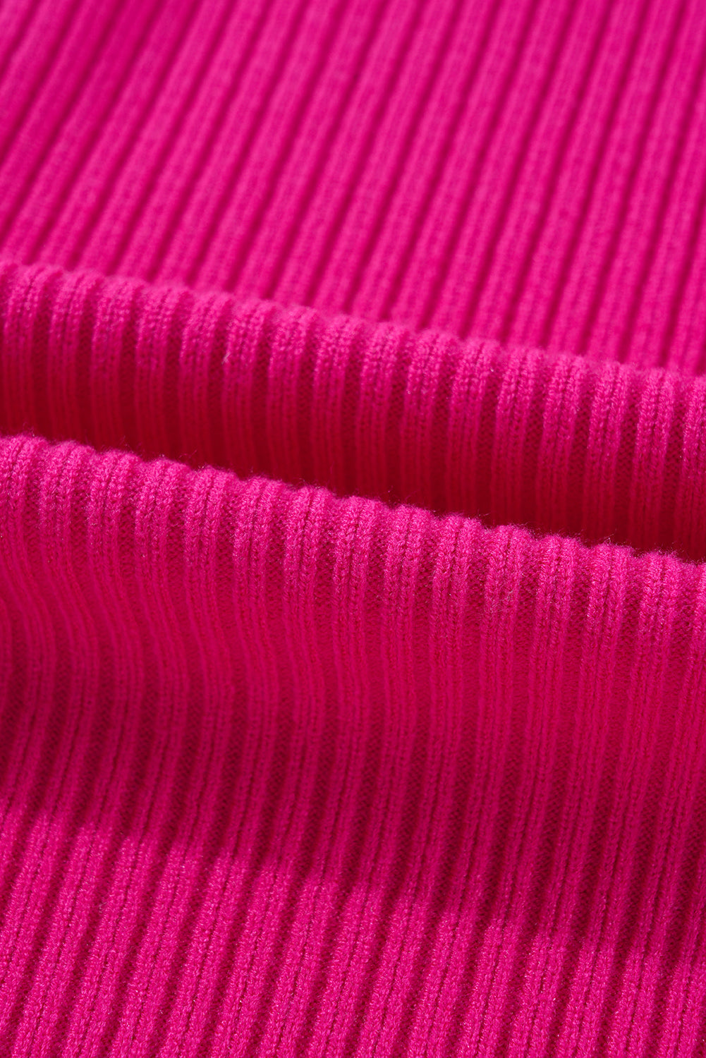 Patch Pocket Ribbed Knit Short Sleeve Sweater - Sweaters & Cardigans/Short