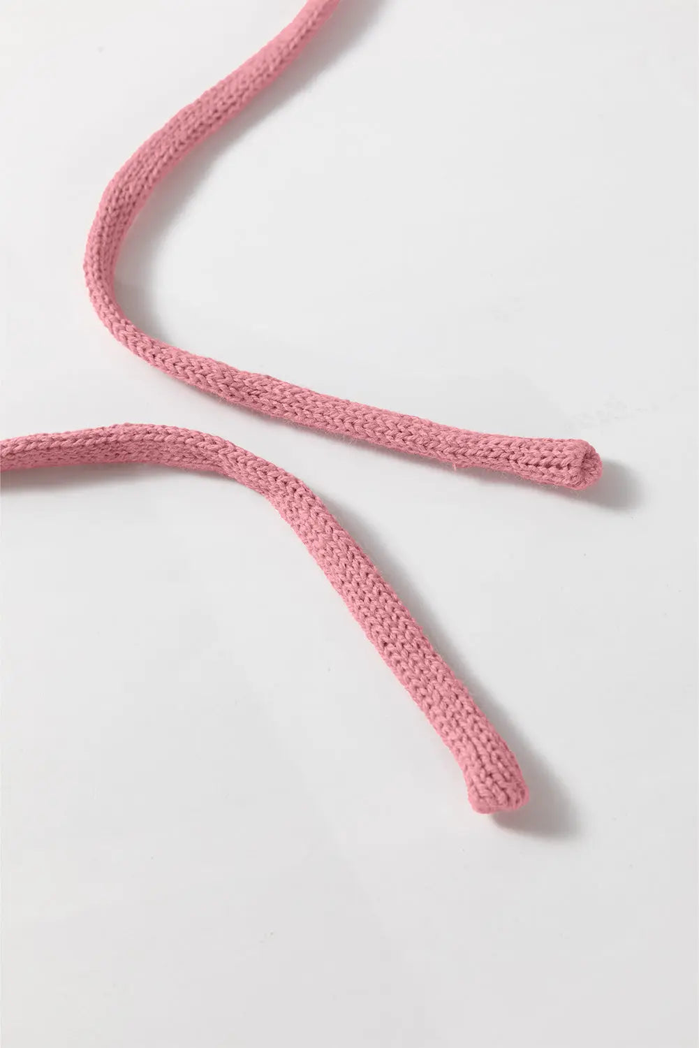 Peach Blossom Pointelle Knit Raglan Sleeve Hooded Sweater eAura
