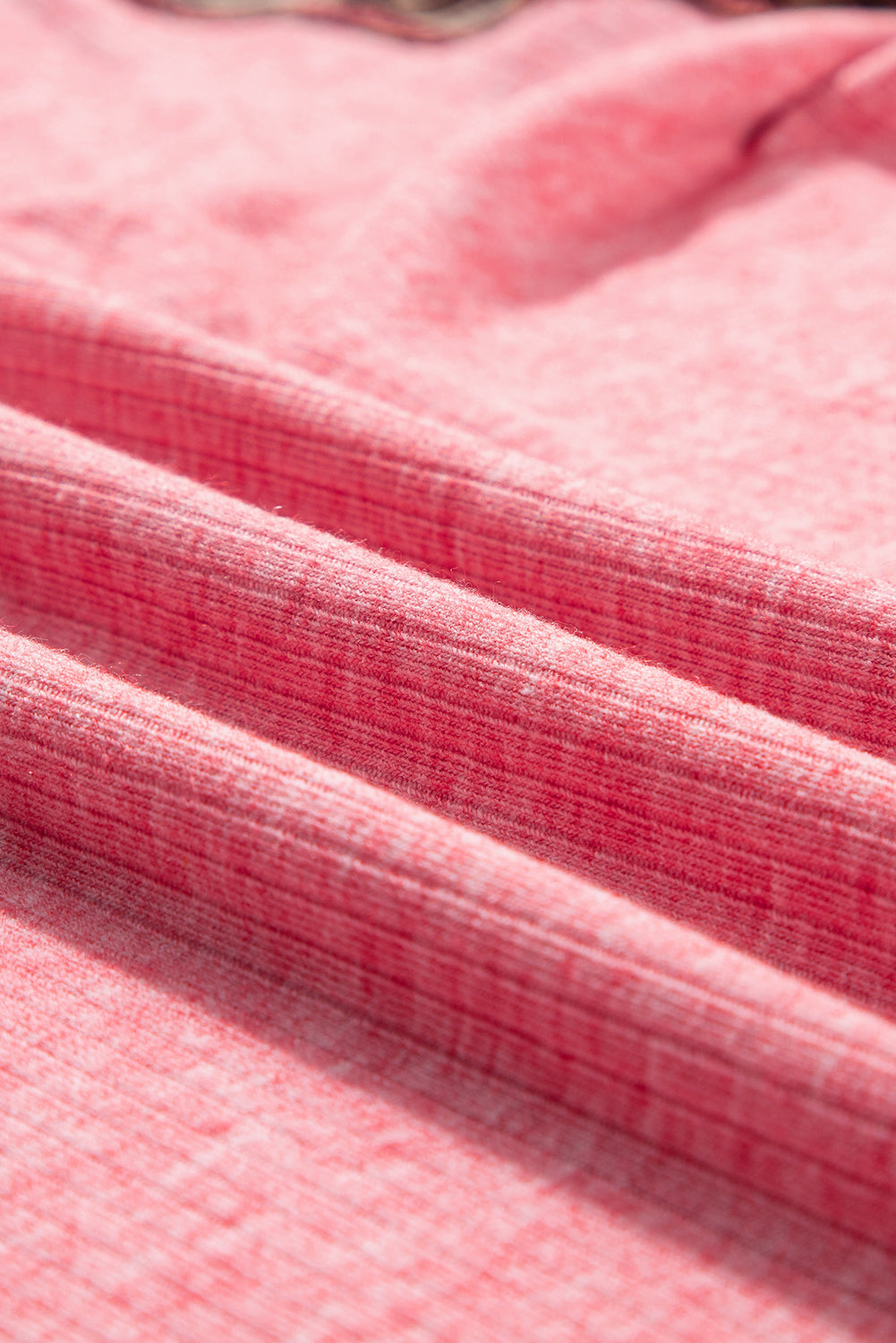 Pink Checkered Paisley Patchwork Raglan Sleeve Seamed Plus Size Top - eAura