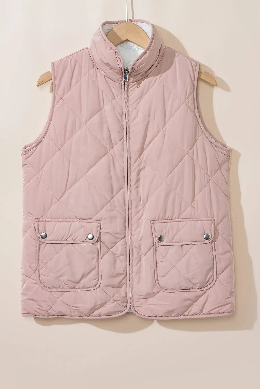 Fleece Lined Quilted Gilet