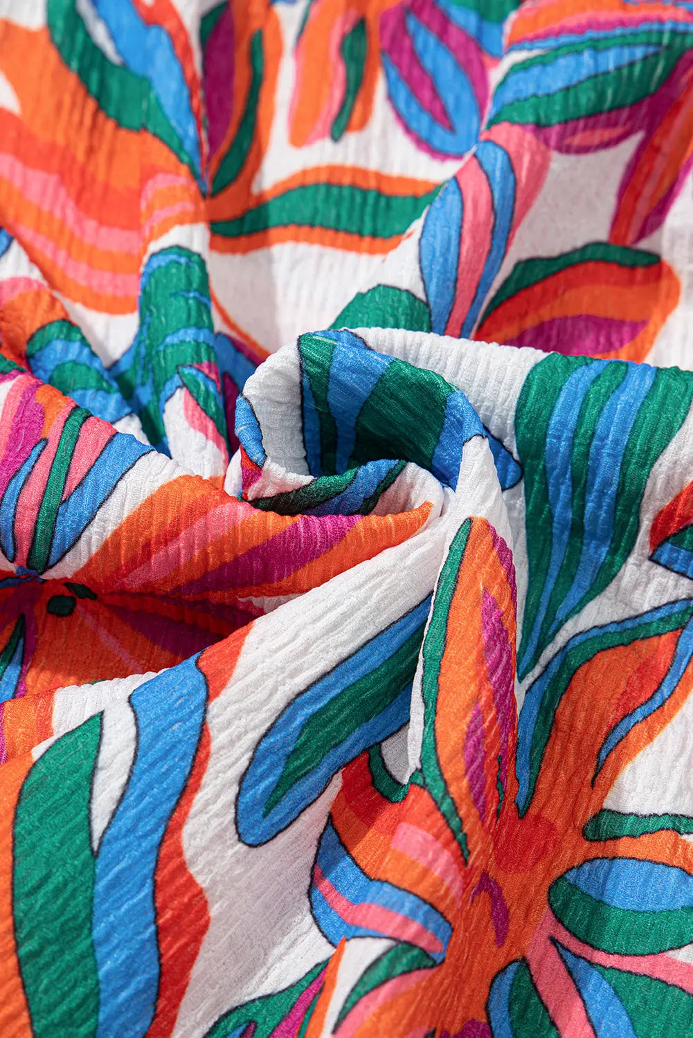 Red Boho Floral Ruffled Strap V Neck Maxi Dress - eAura