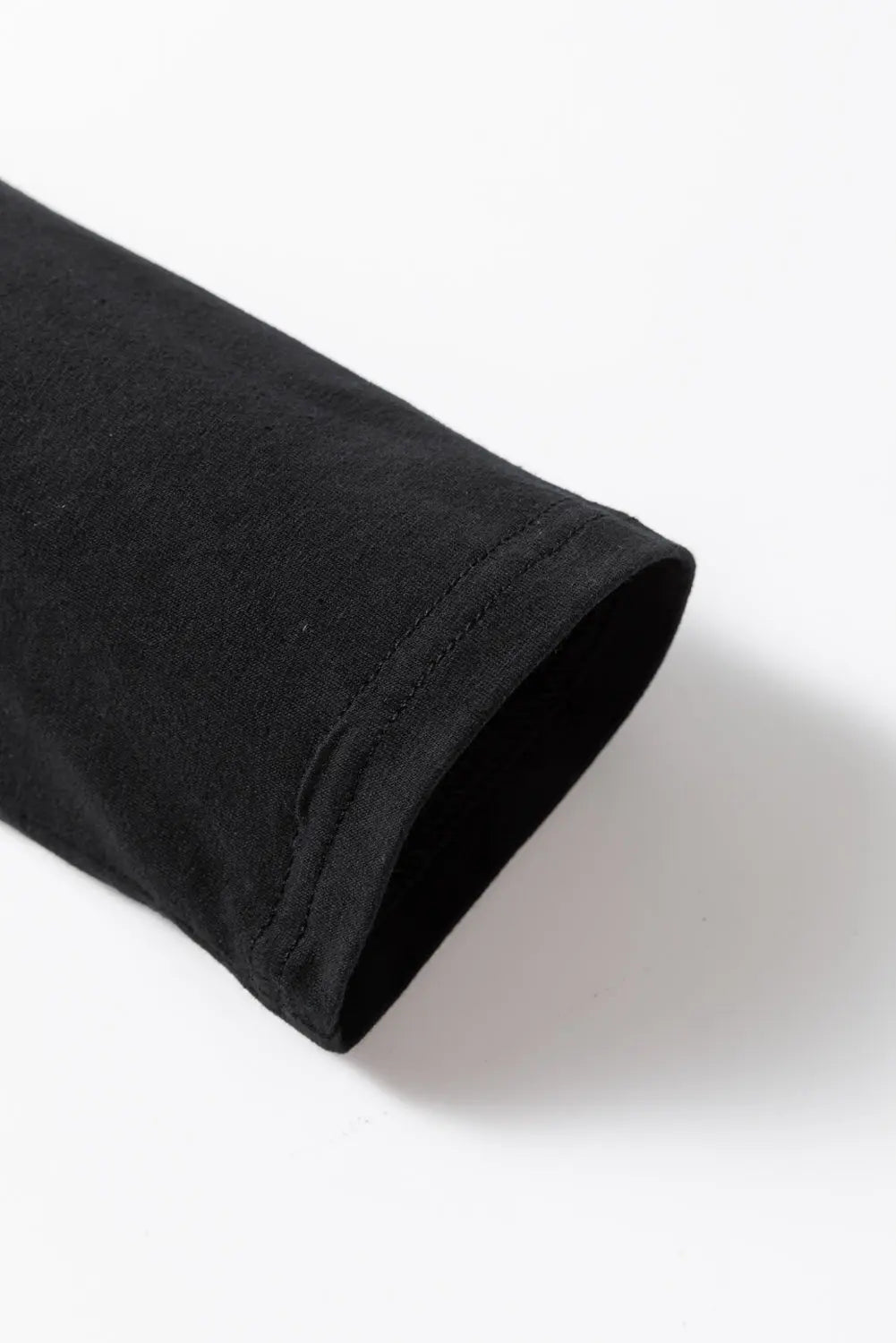 Rose Leopard Colorblock Patchwork Crew Neck Long Sleeve Tee - eAura