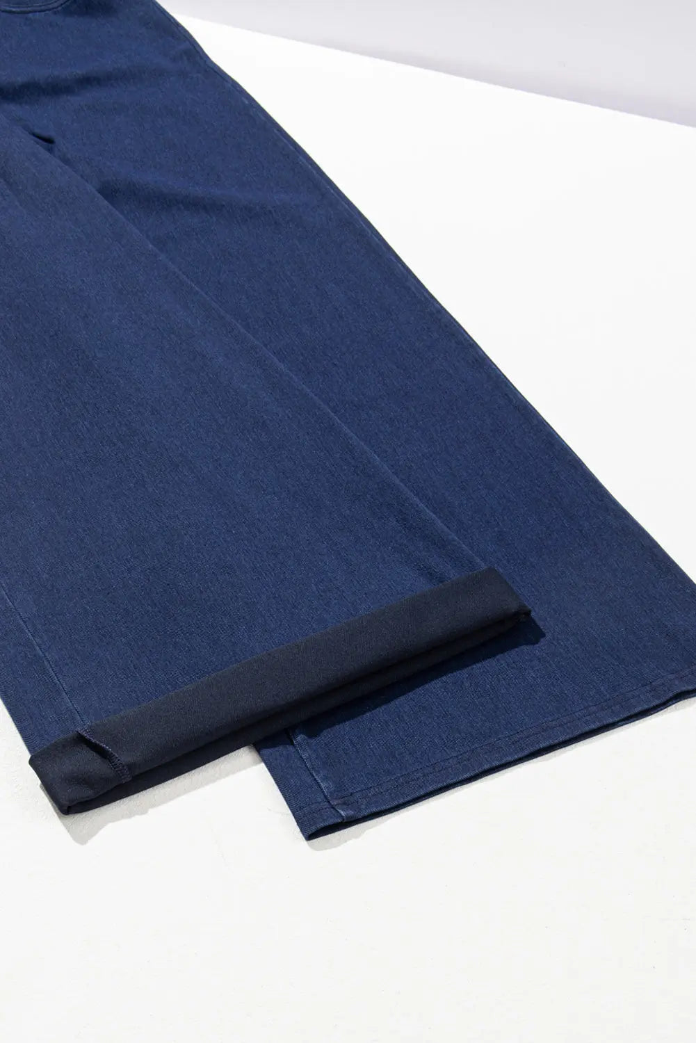 Sail Blue Medium Wash Straight Leg Loose Casual Jeans eAura