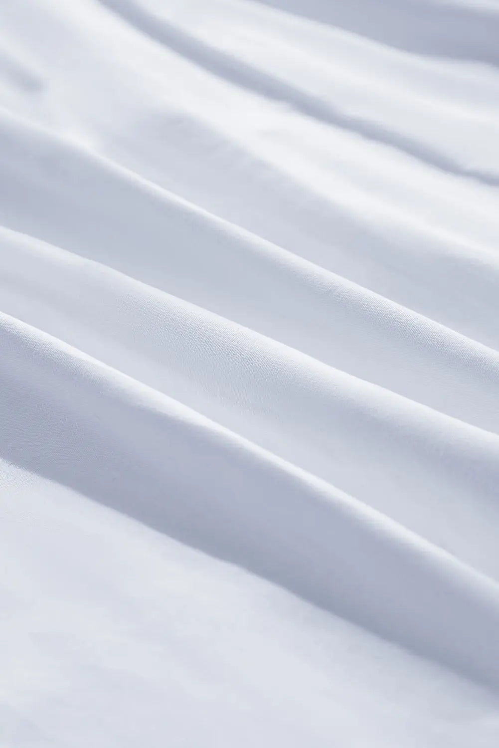 Sky Blue Stripe Patchwork Pleated High Waist Loose Mini Dress - Dresses/Mini Dresses