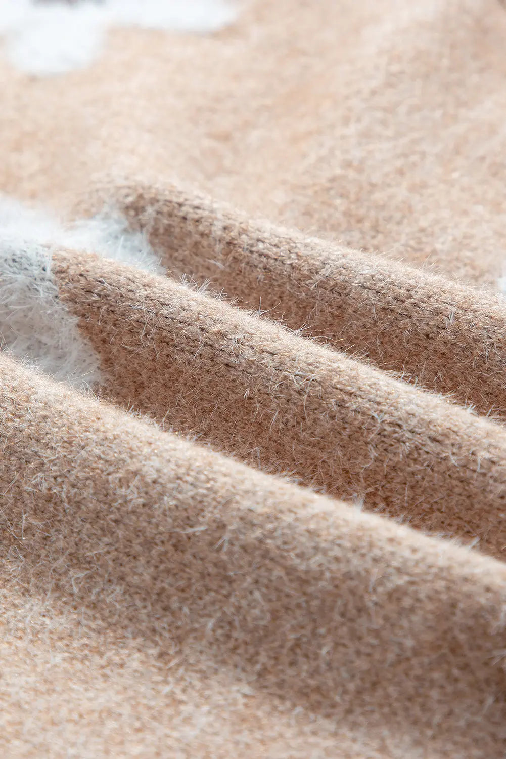 Smoke Grey Floral Print V Neck Knitted Button up Cardigan Beagle Boutique Fashion Outlet