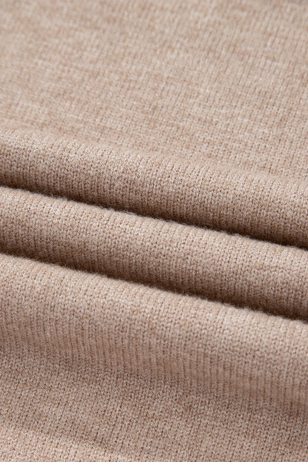 Smoke Grey Pearled Drop Shoulder Plus Size Sweater - eAura