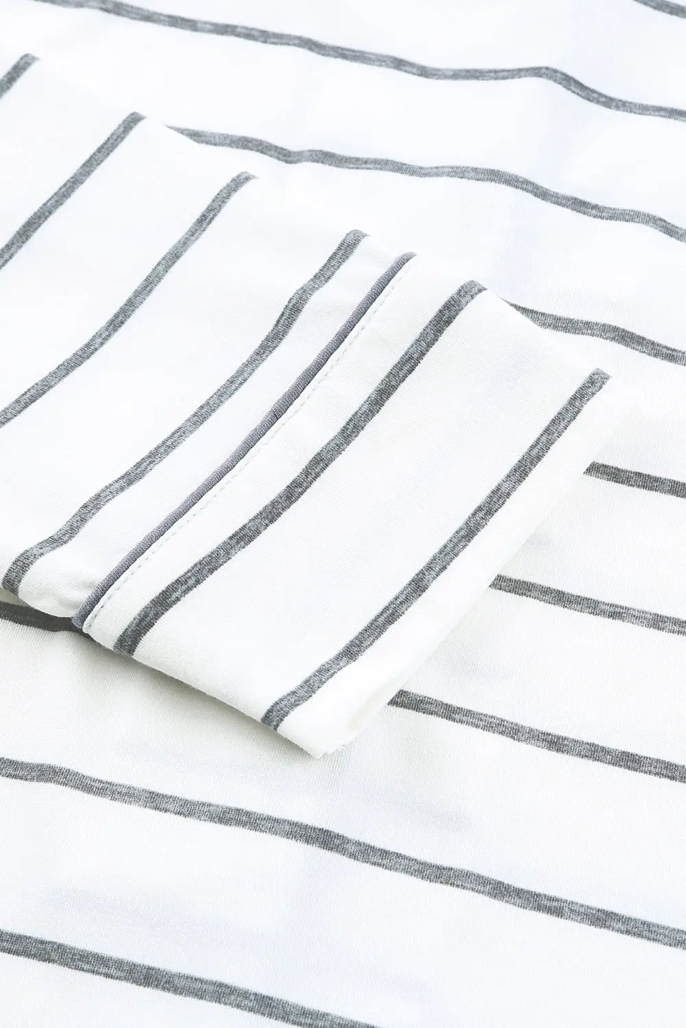 Striped Print Long Sleeve and Trousers Pyjamas Set eAura