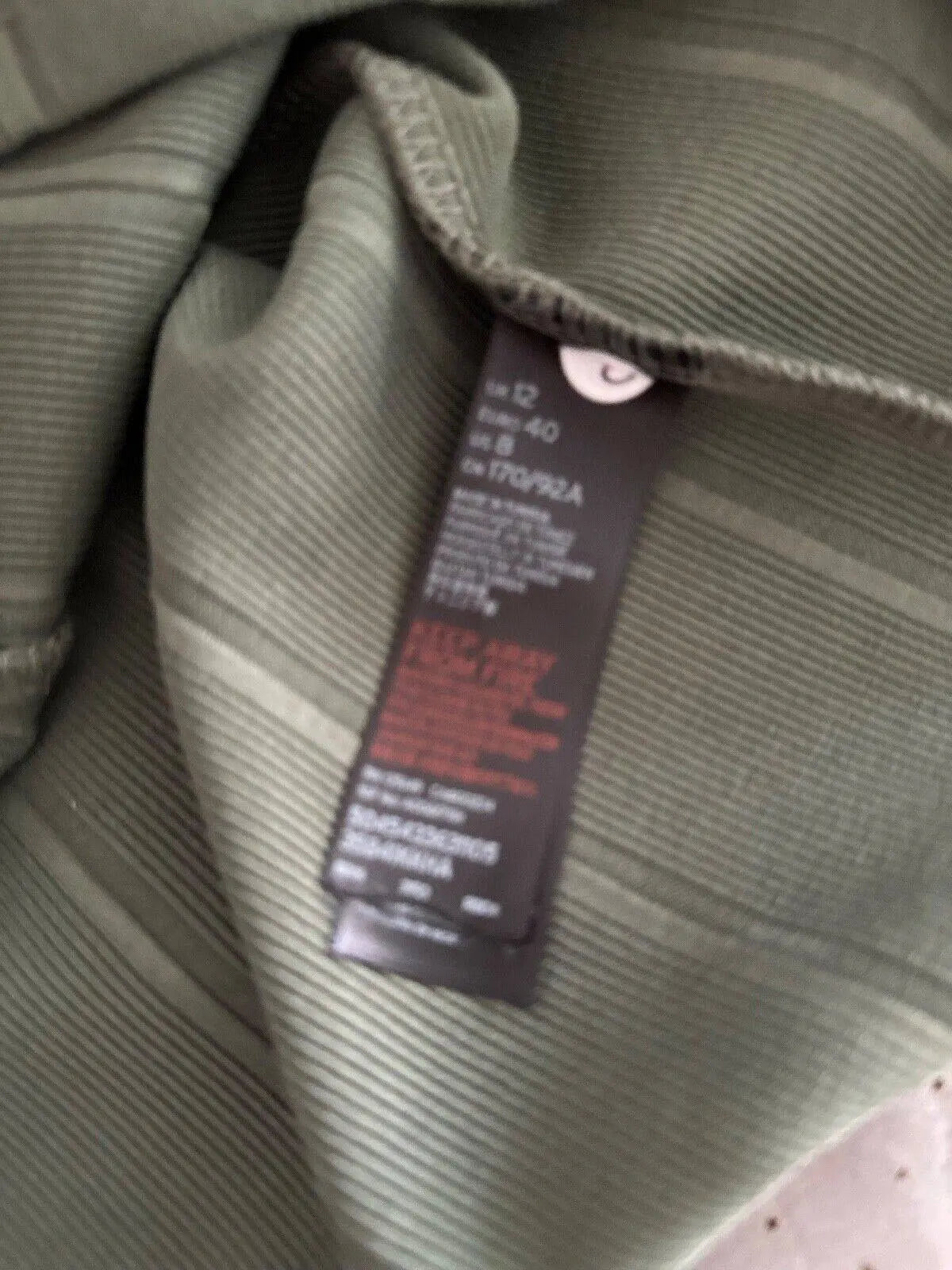 Topshop Olive Green Rib Bodycon Dress size  4, 6, 8, 10, 12, 14, 16 chain detail - BB Fashion Outlet
