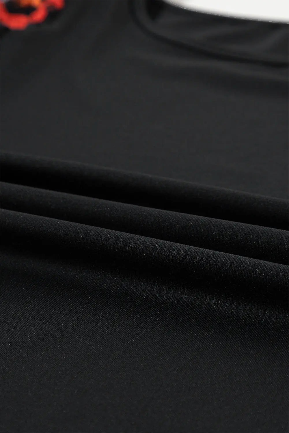 Turquoise Floral Crochet Short Sleeve Top - eAura