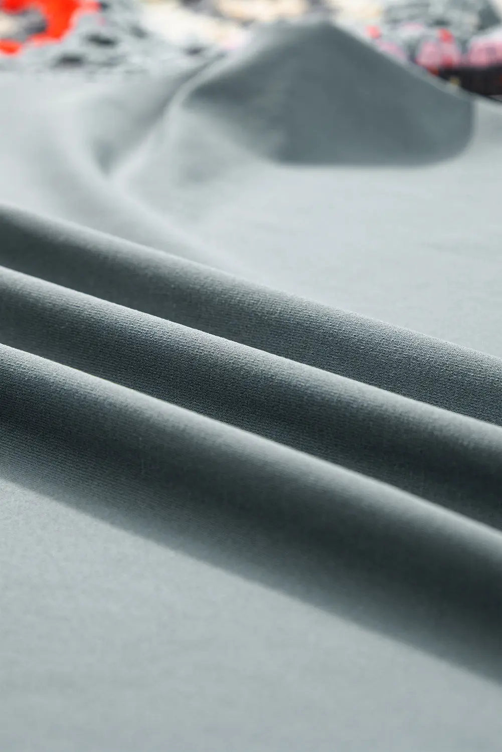 Turquoise Floral Crochet Short Sleeve Top - eAura