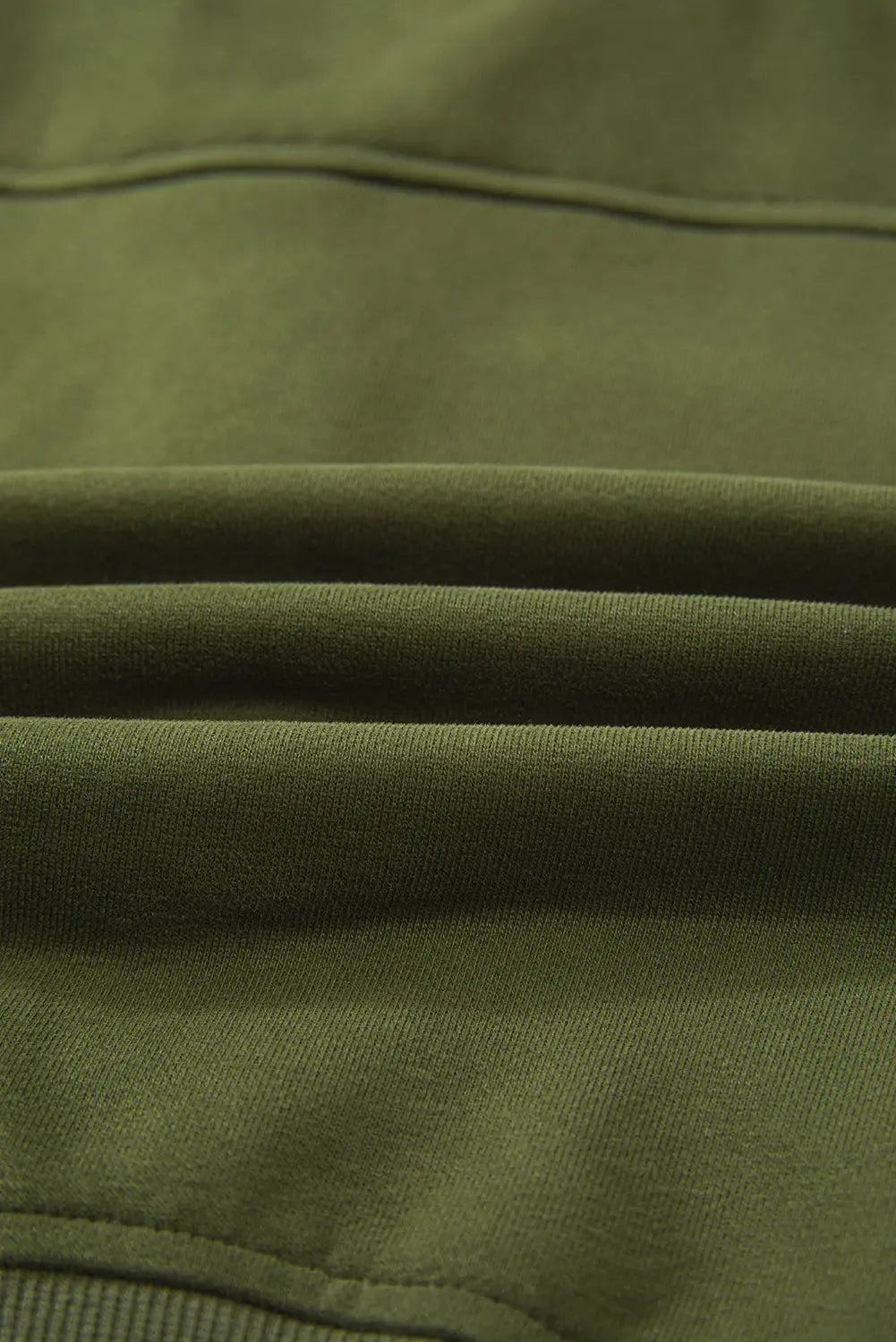 Valerian Quarter Zip Stand Neck Kangaroo Pocket Sweatshirt - eAura