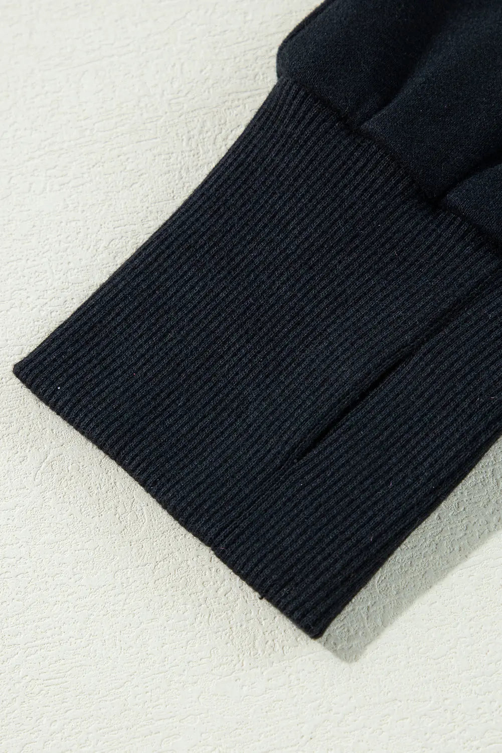 Valerian Quarter Zip Stand Neck Kangaroo Pocket Sweatshirt - eAura