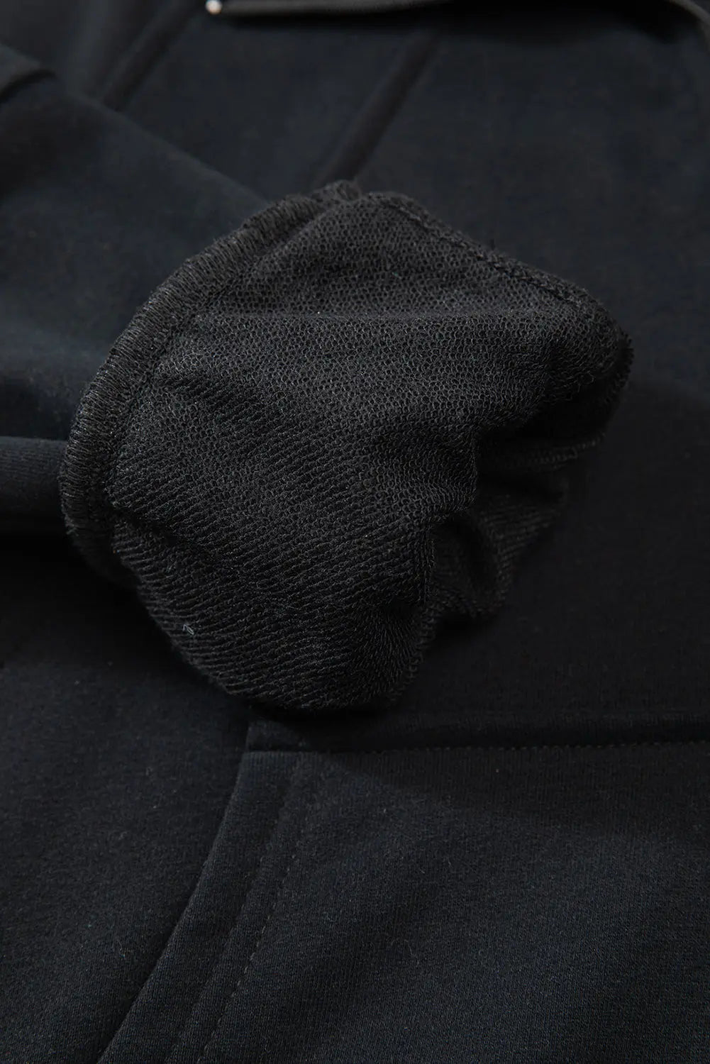 Valerian Quarter Zip Stand Neck Kangaroo Pocket Sweatshirt - eAura