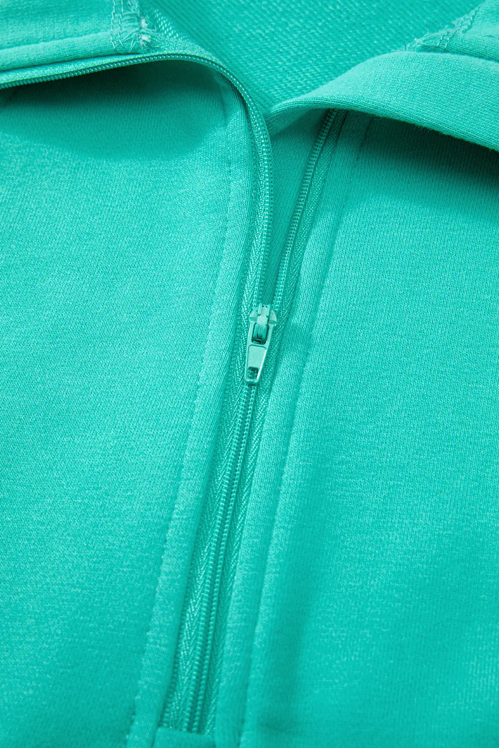 Valerian Quarter Zip Stand Neck Kangaroo Pocket Sweatshirt - eAura