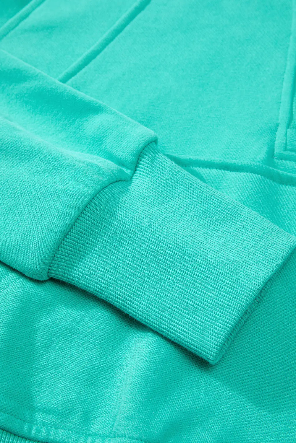 Valerian Quarter Zip Stand Neck Kangaroo Pocket Sweatshirt - eAura