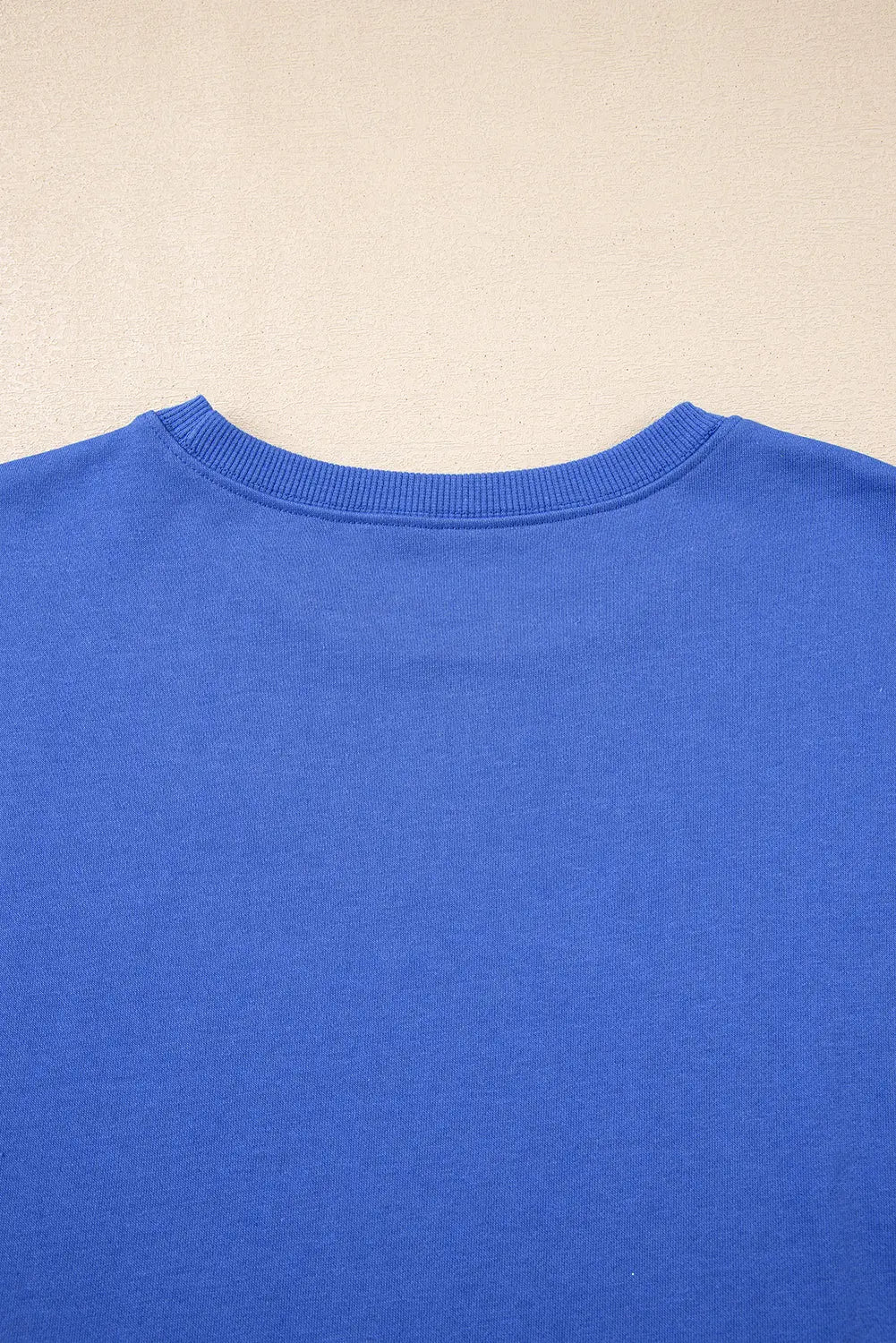 Varsity Contrast Banded Sleeve Shift Sweatshirt Dress - eAura