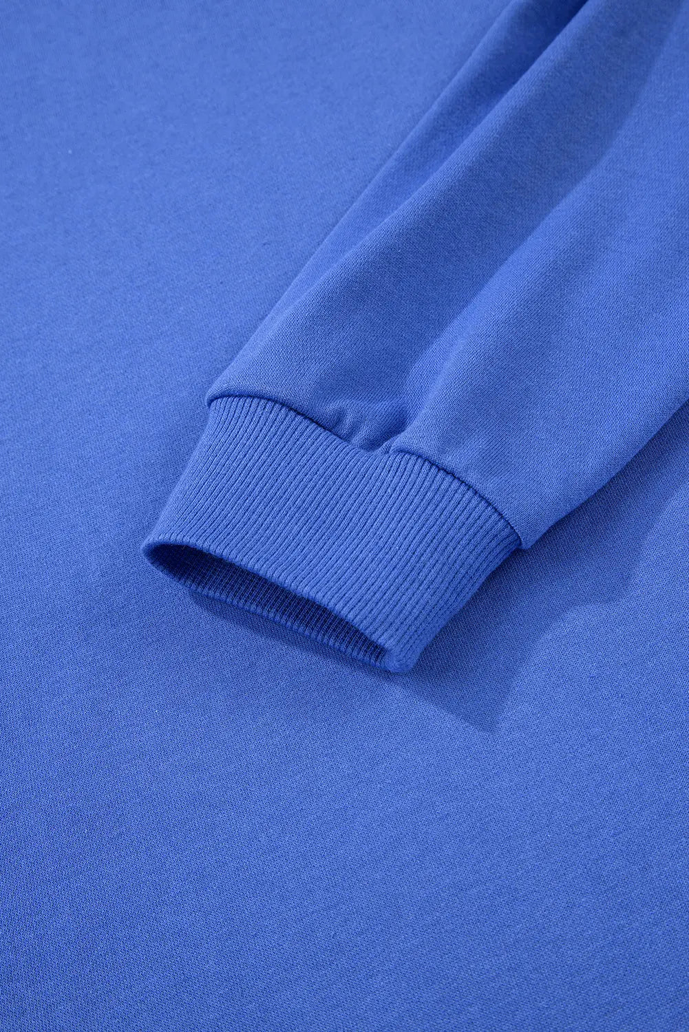 Varsity Contrast Banded Sleeve Shift Sweatshirt Dress - eAura