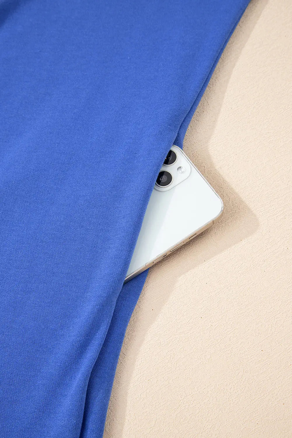 Varsity Contrast Banded Sleeve Shift Sweatshirt Dress - eAura