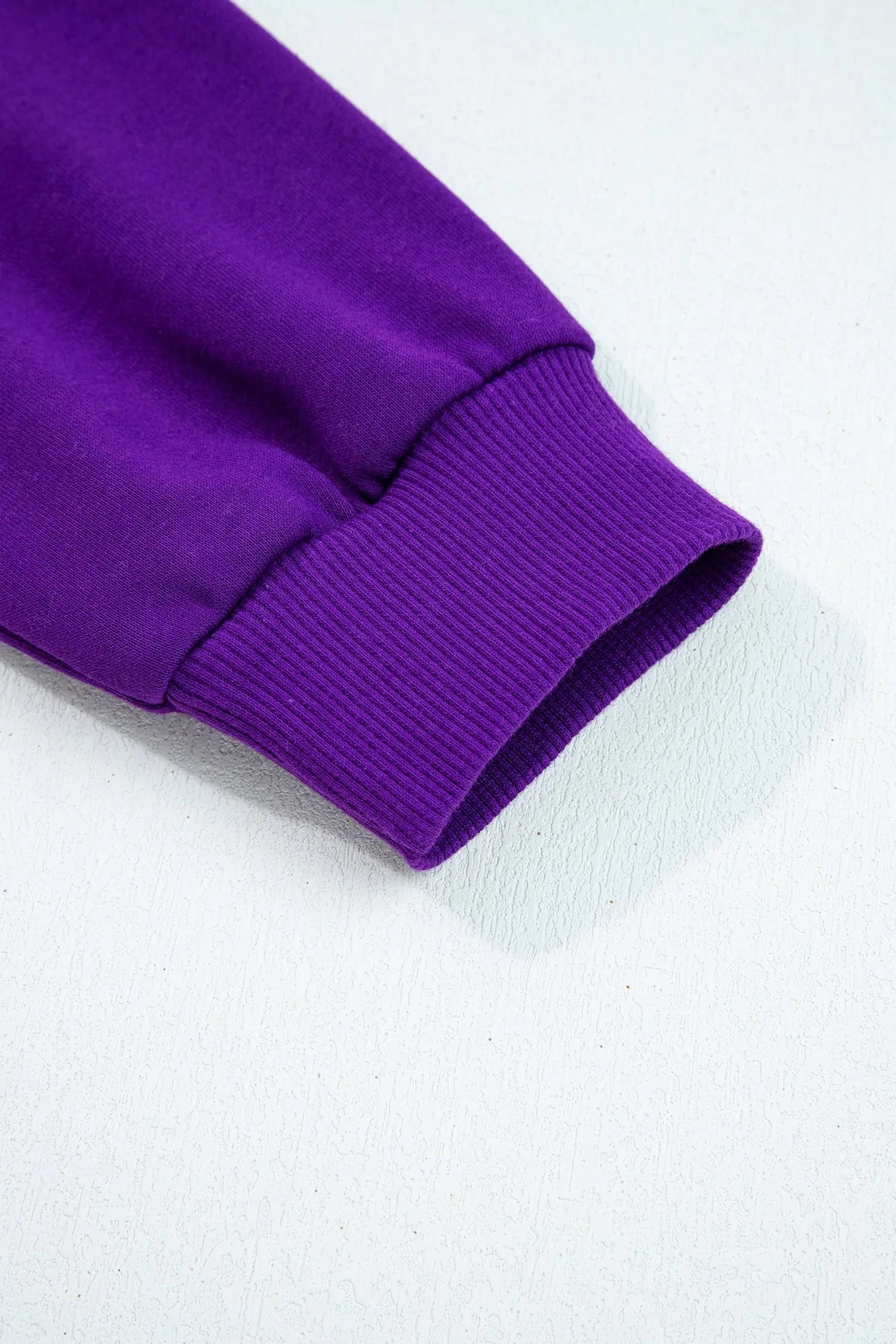 Varsity Contrast Banded Sleeve Shift Sweatshirt Dress - eAura