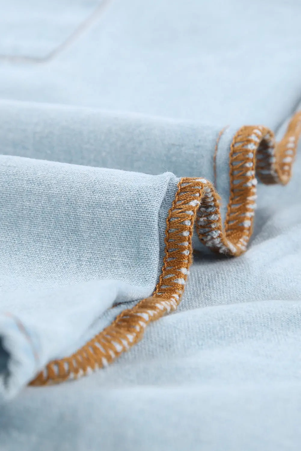 White Contrast Leopard Denim Jacket - eAura